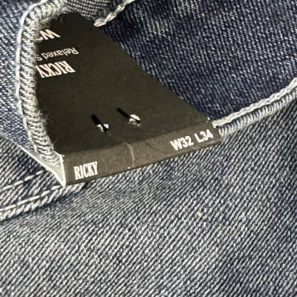NWT True Religion Ricky SN Flap Straight Jeans 32x34 Dark Woodland MSRP $164 - Picture 12 of 12